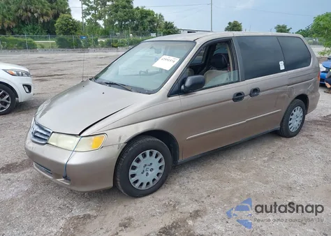 2003 Honda Odyssey Lx из США, поврежденный, VIN 5FNRL18573B041848